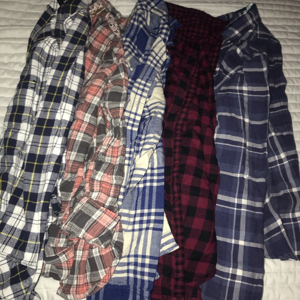 ***5 FLANNEL BUNDLE***